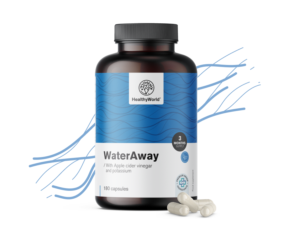 WaterAway – cápsulas para eliminação de água