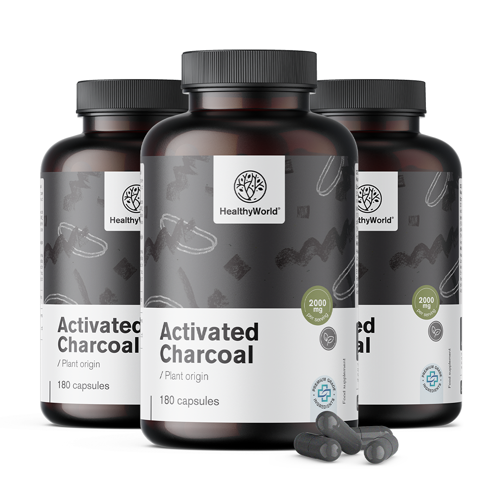 Carvão ativado 2000 mg