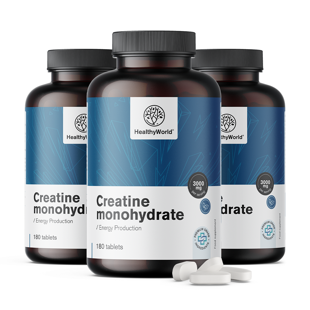 Creatina monohidratada 3000 mg