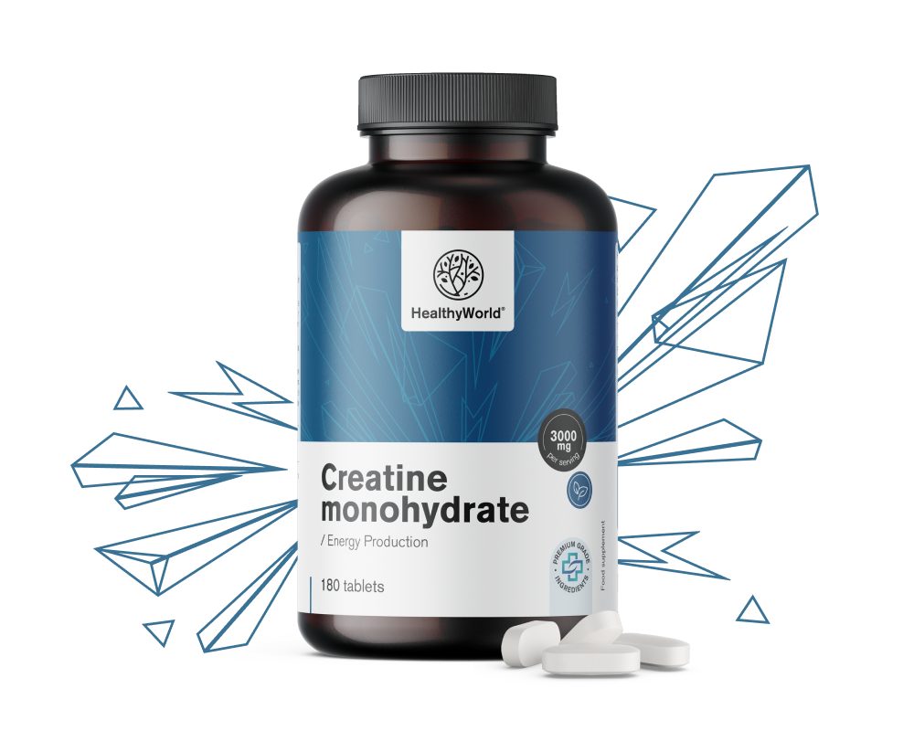 Creatina monohidratada 3000&nbsp;mg