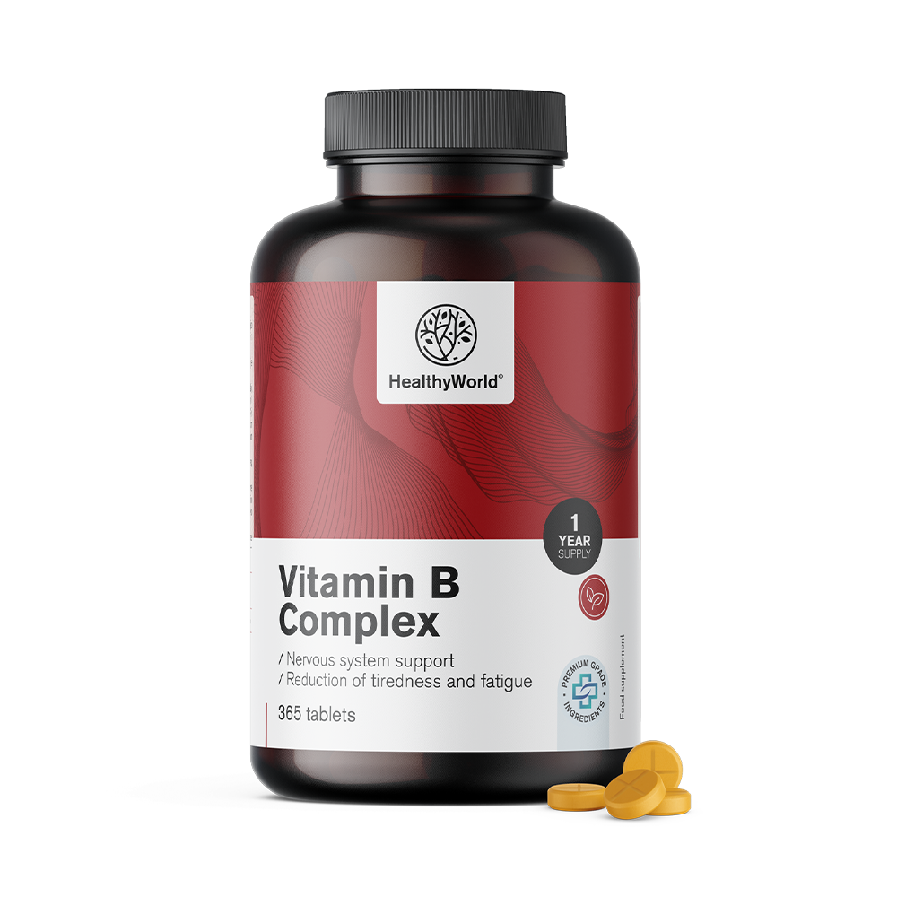 Complexo de Vitamina B com todas as vitaminas B