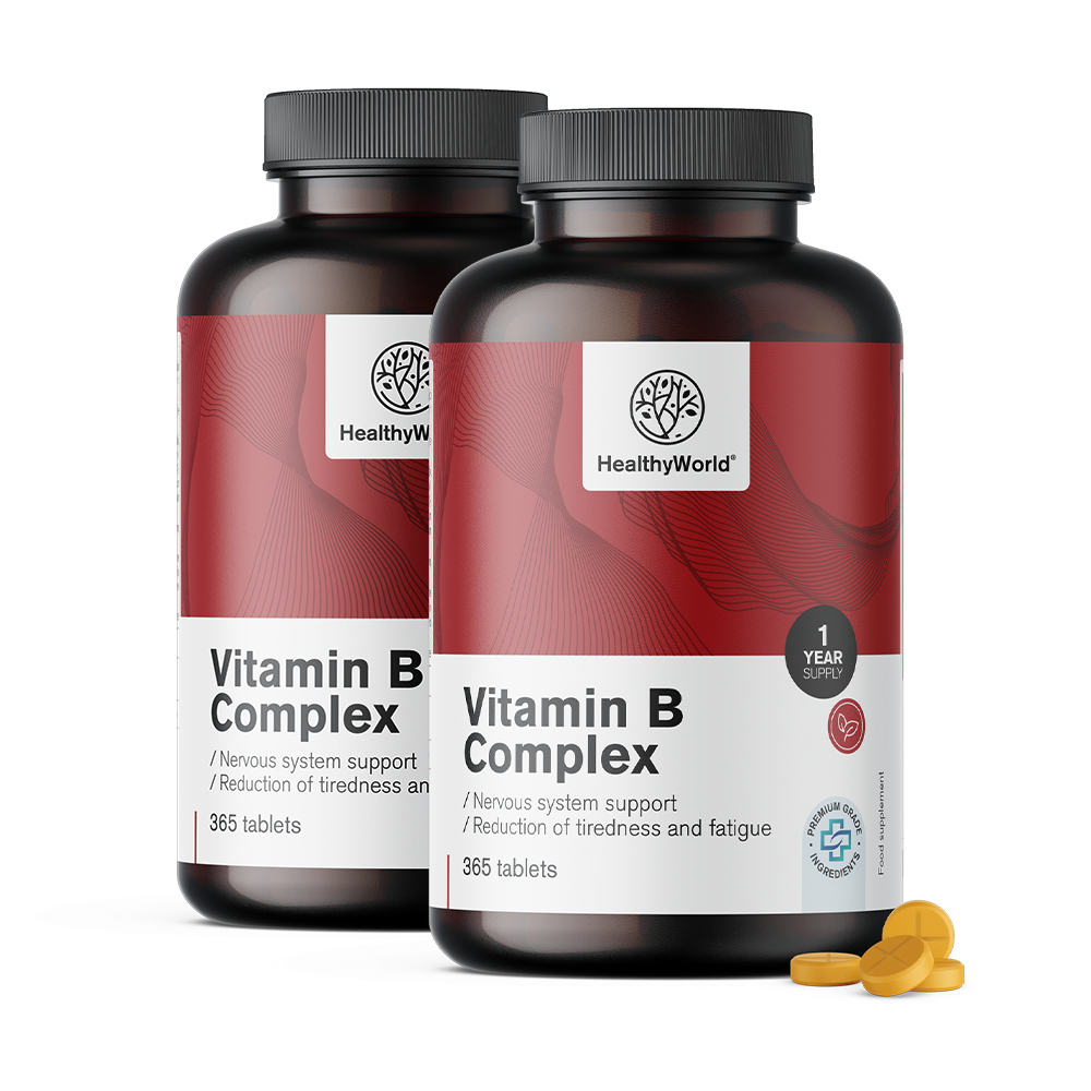 Complexo de Vitamina B com todas as vitaminas B