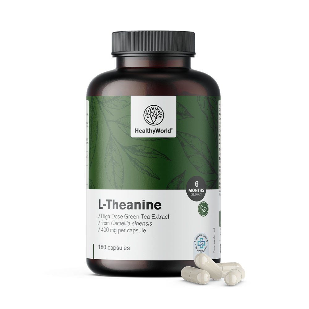 L-Teanina 400 mg em cápsulas