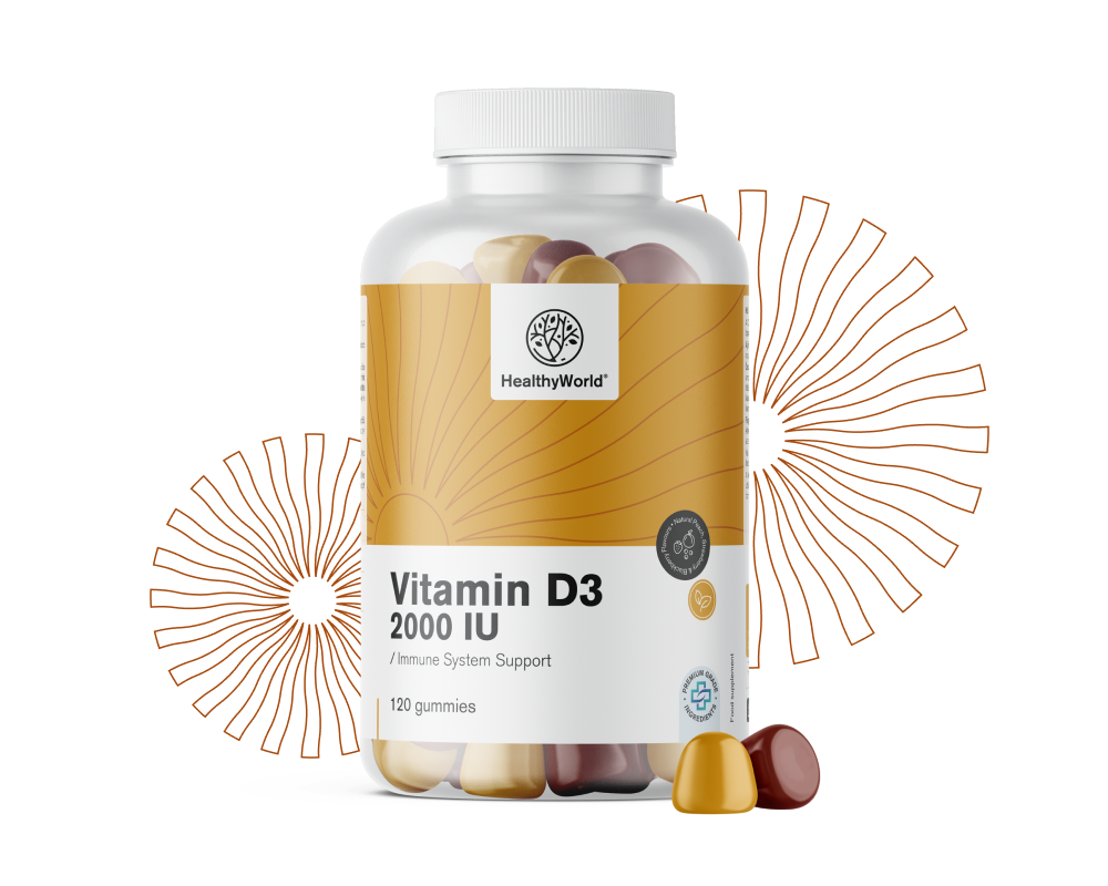 Vitamina D3 2000&nbsp;UI
