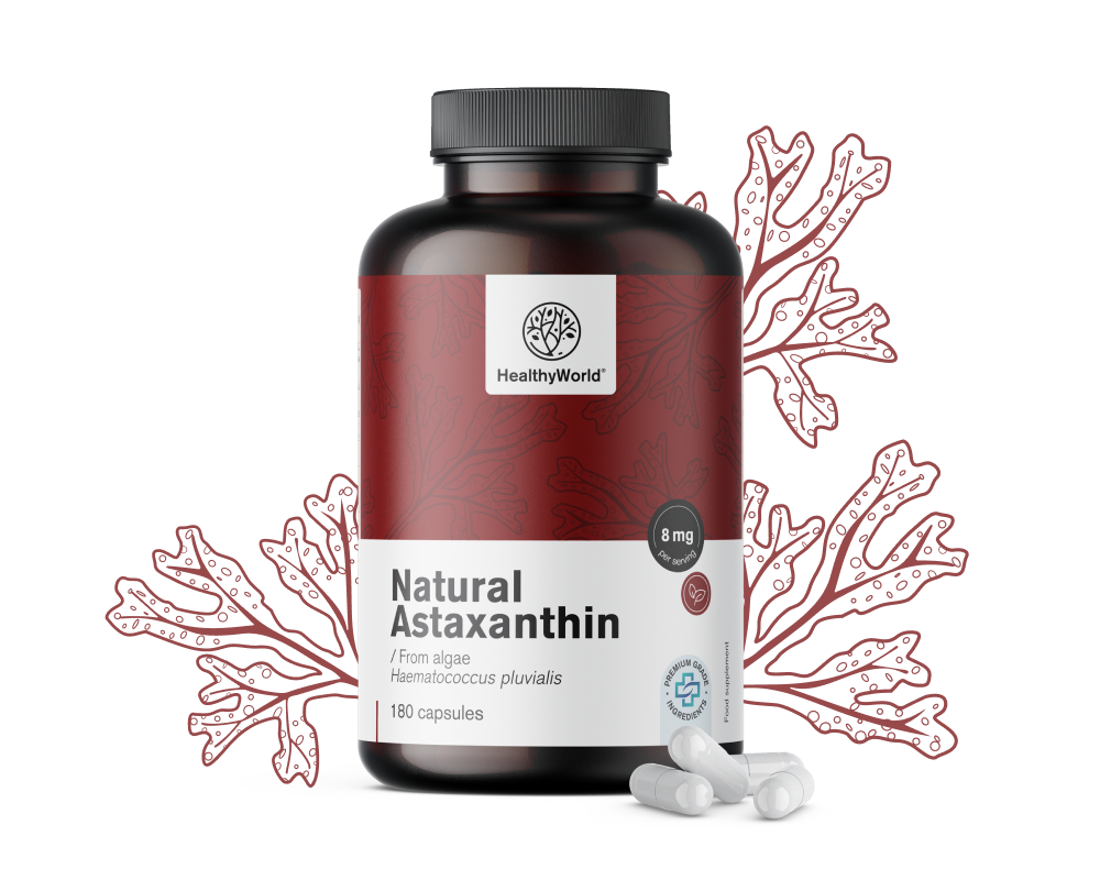 Astaxantina natural 160&nbsp;mg
