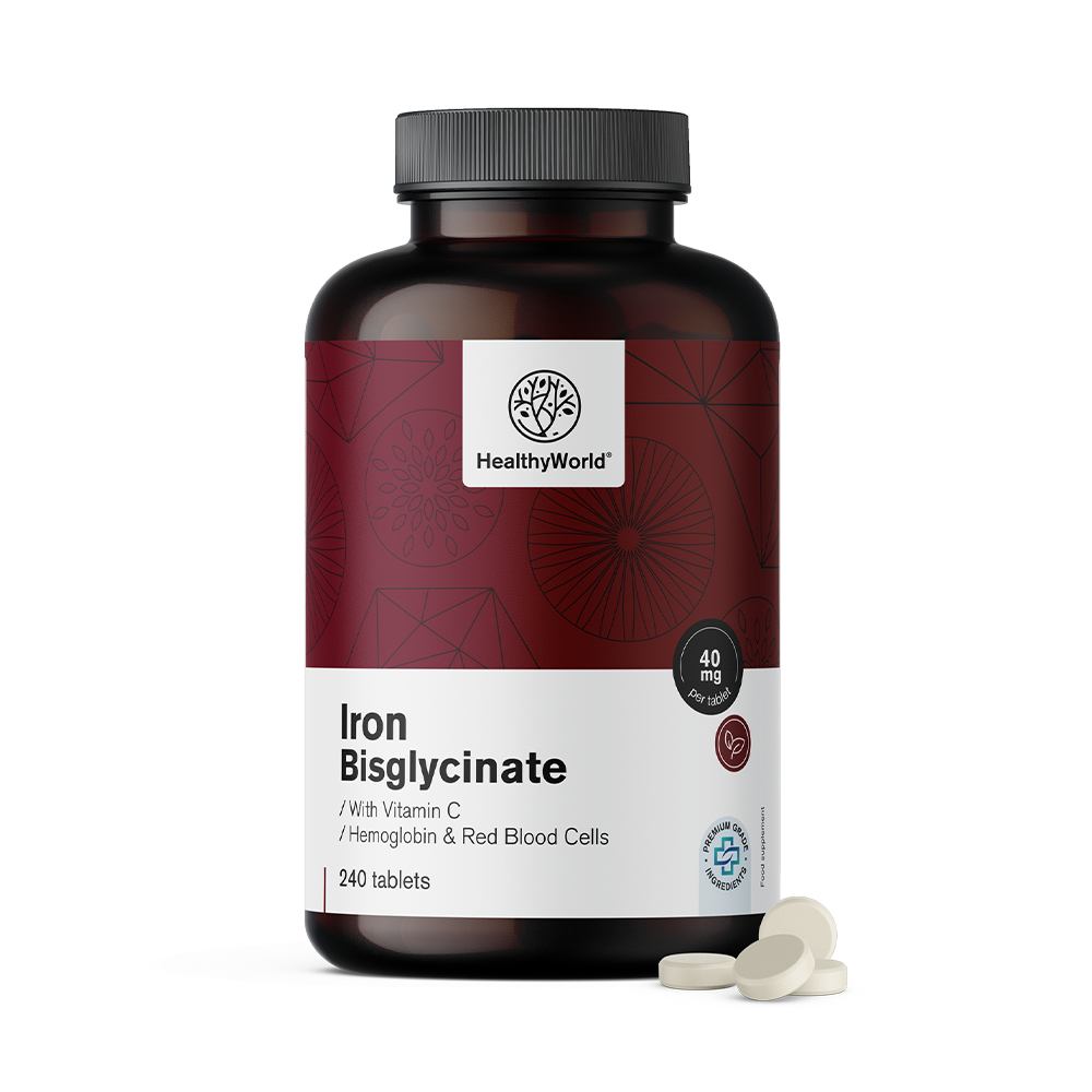 Bisglicinato de ferro com vitamina C