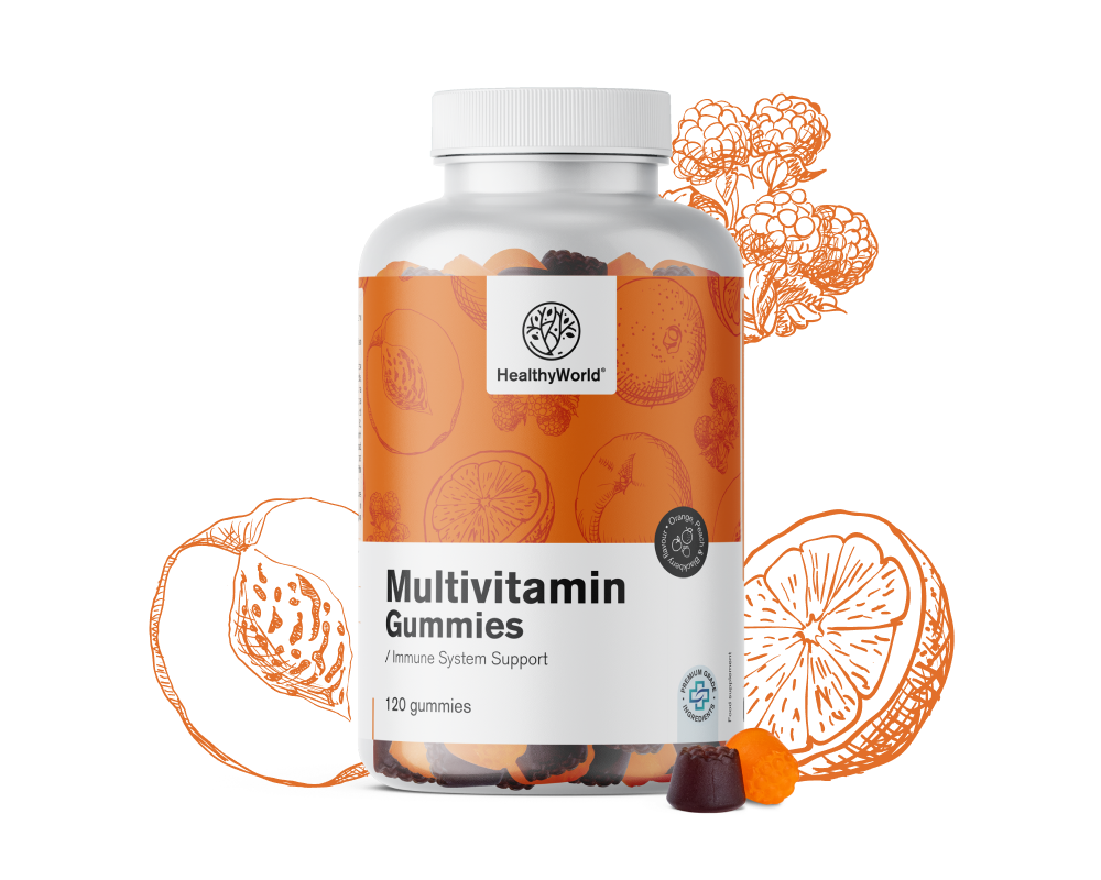Multivitaminas – gomas com 10 vitaminas
