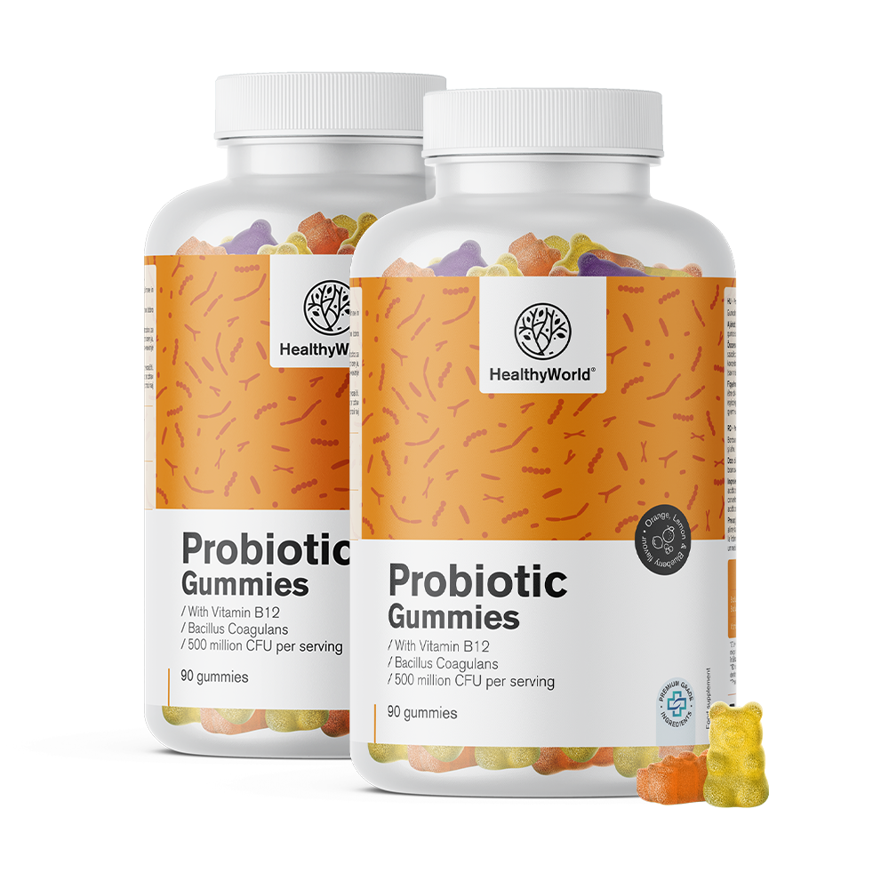 Probiotic - gomas com culturas microbiológicas