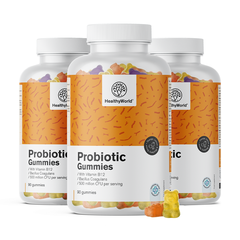 Probiotic - gomas com culturas microbiológicas