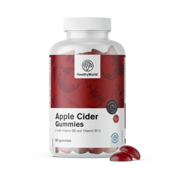 Vinagre de maçã 1000 mg, 60 gomas