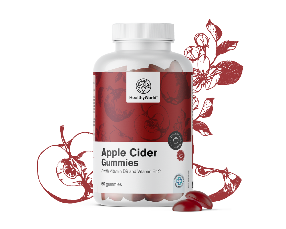 Vinagre de maçã 1000&nbsp;mg