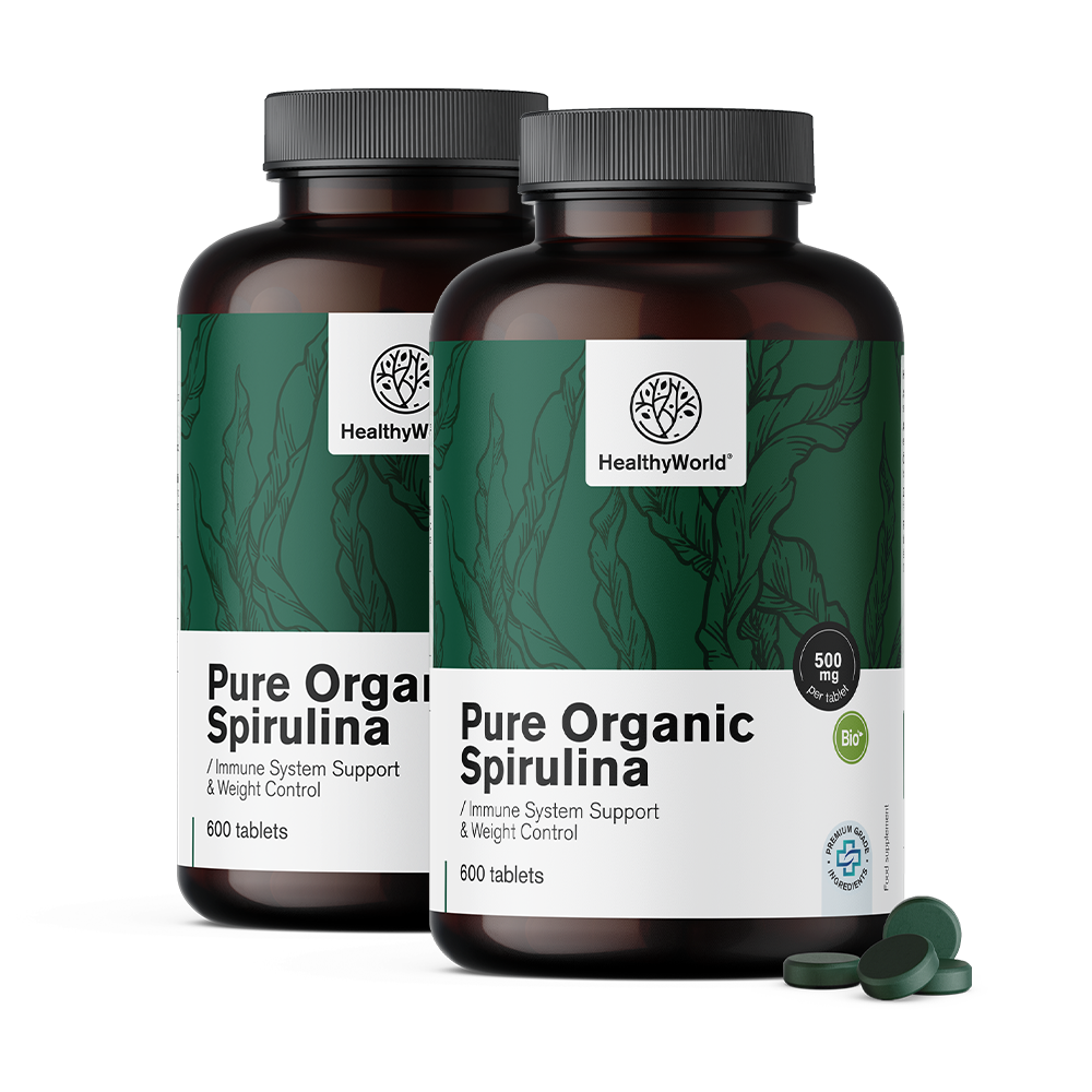 BIO Espirulina 500 mg em comprimidos