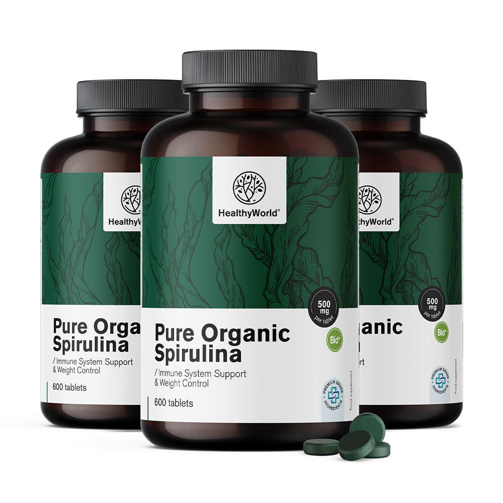 BIO Espirulina 500 mg em comprimidos
