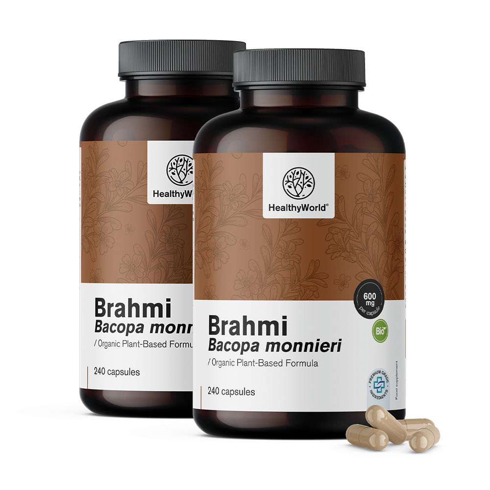 BIO Brahmi 600 mg em cápsulas