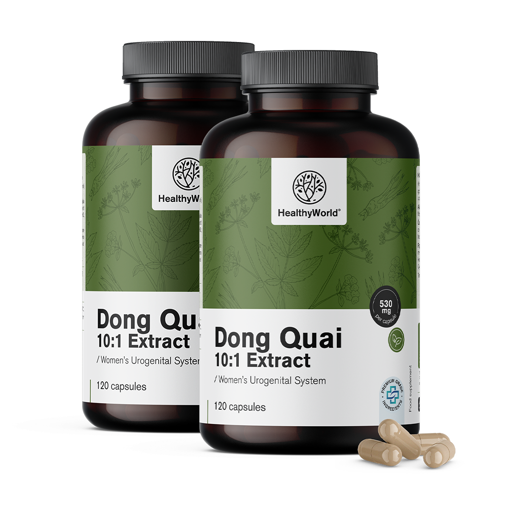 Angelica Chinesa – Dong Quai 530 mg