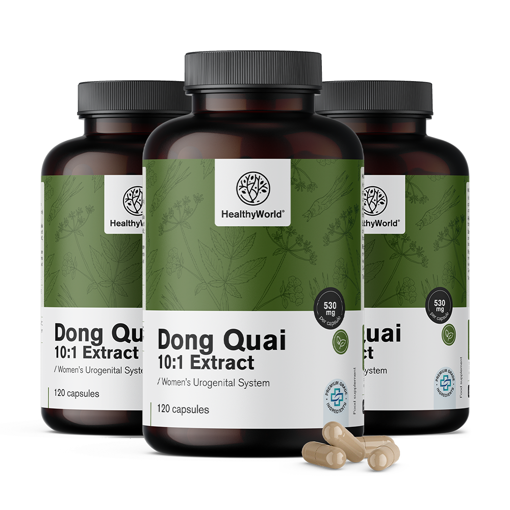 Angelica Chinesa – Dong Quai 530 mg