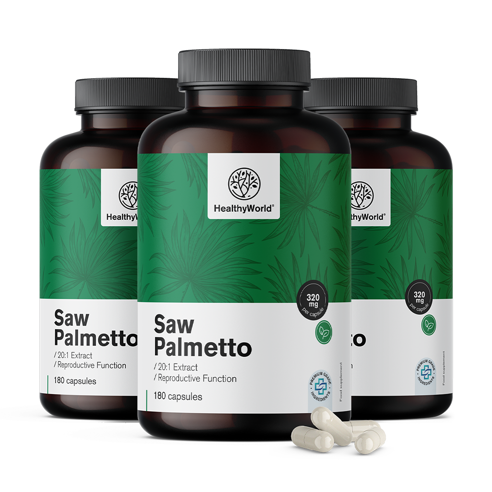 Saw Palmetto – Palmeira-anã 320 mg