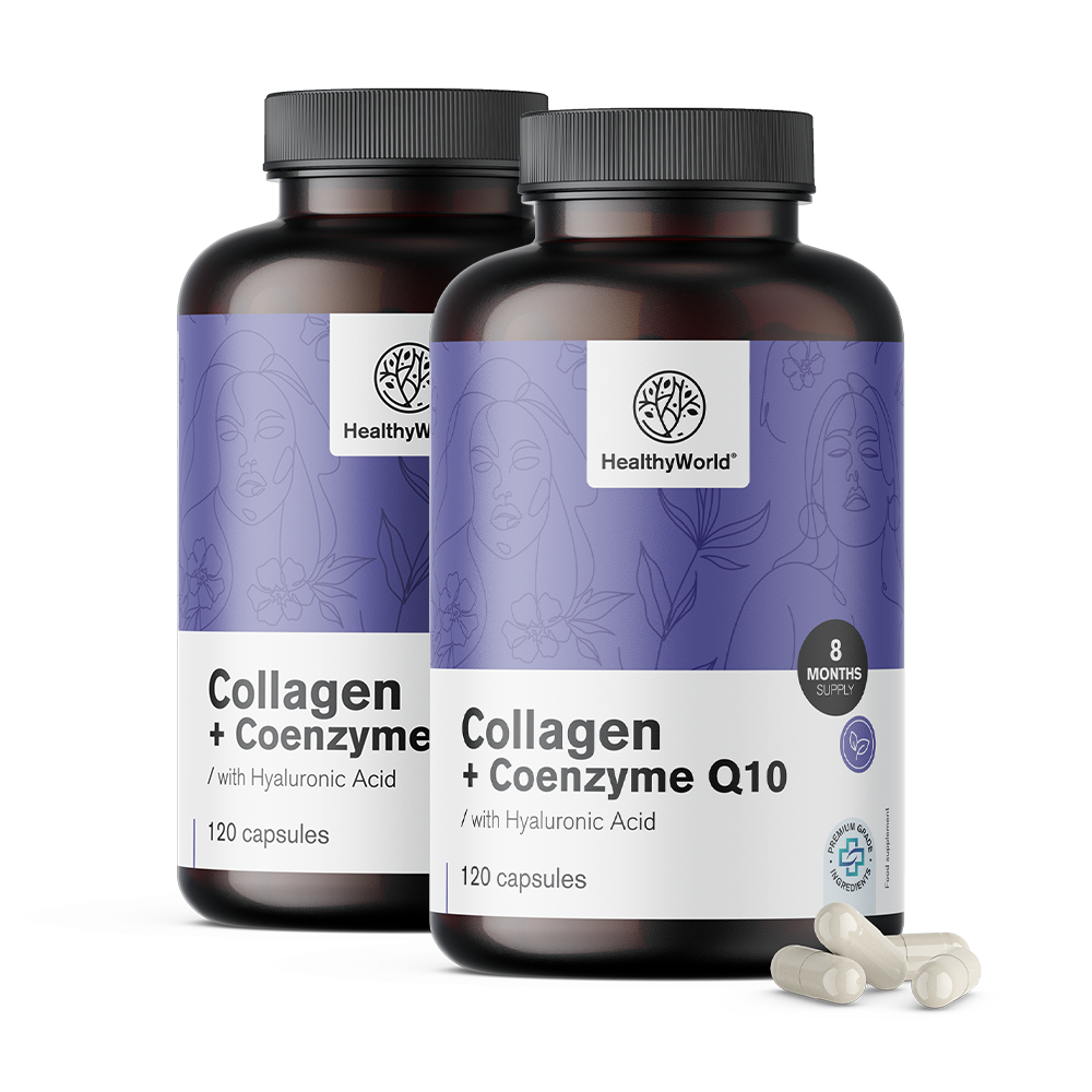 Colagénio + coenzima Q10 com ácido hialurónico