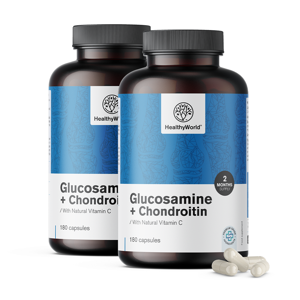 Glucosamina + Condroitina com Vitamina C
