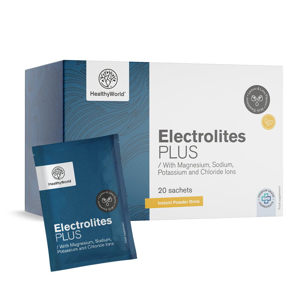 Eletrólitos – pó para preparação de bebida em saquetas