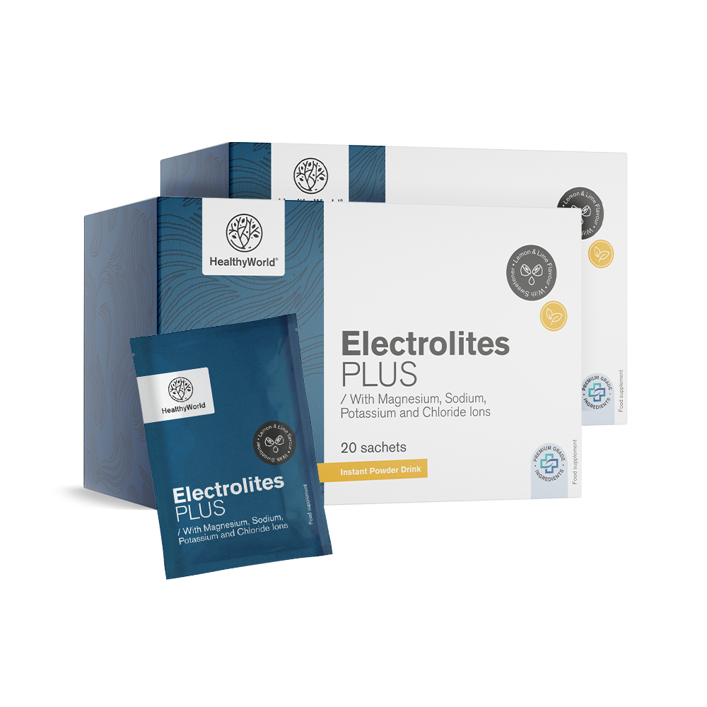 Eletrólitos – pó para preparação de bebida em saquetas