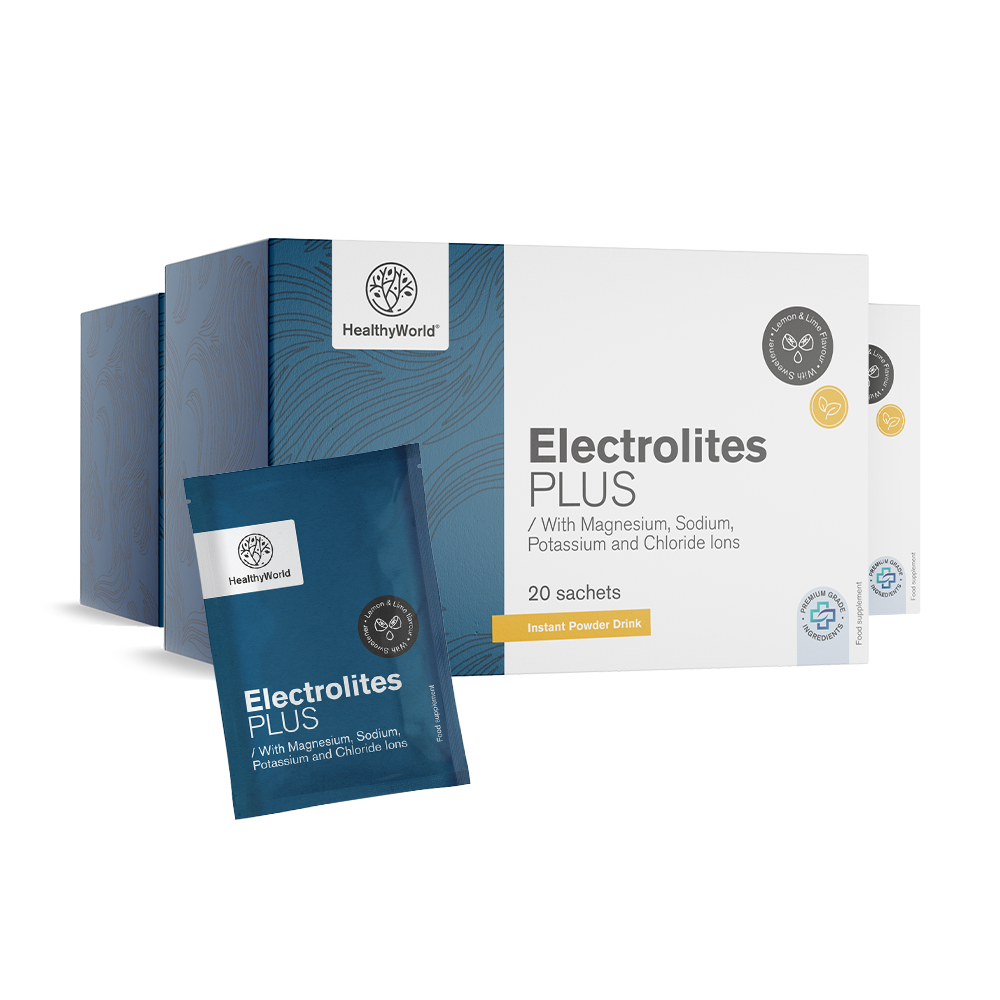Eletrólitos – pó para preparação de bebida em saquetas