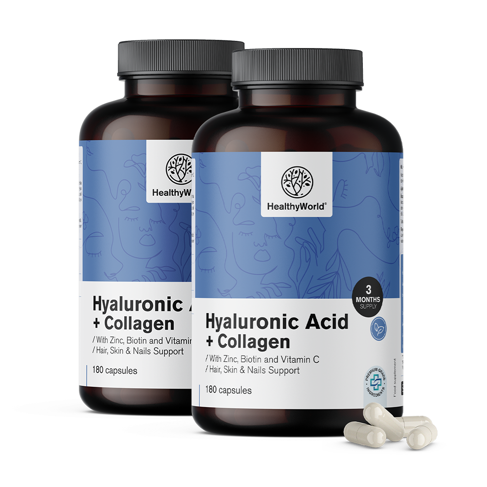Ácido hialurónico + complexo de colagénio