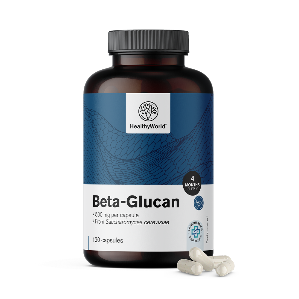 Beta-glucano 500 mg