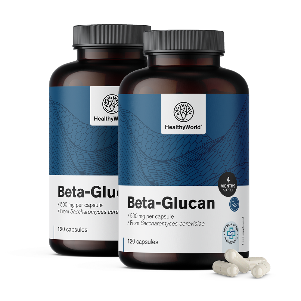 Beta-glucano 500 mg