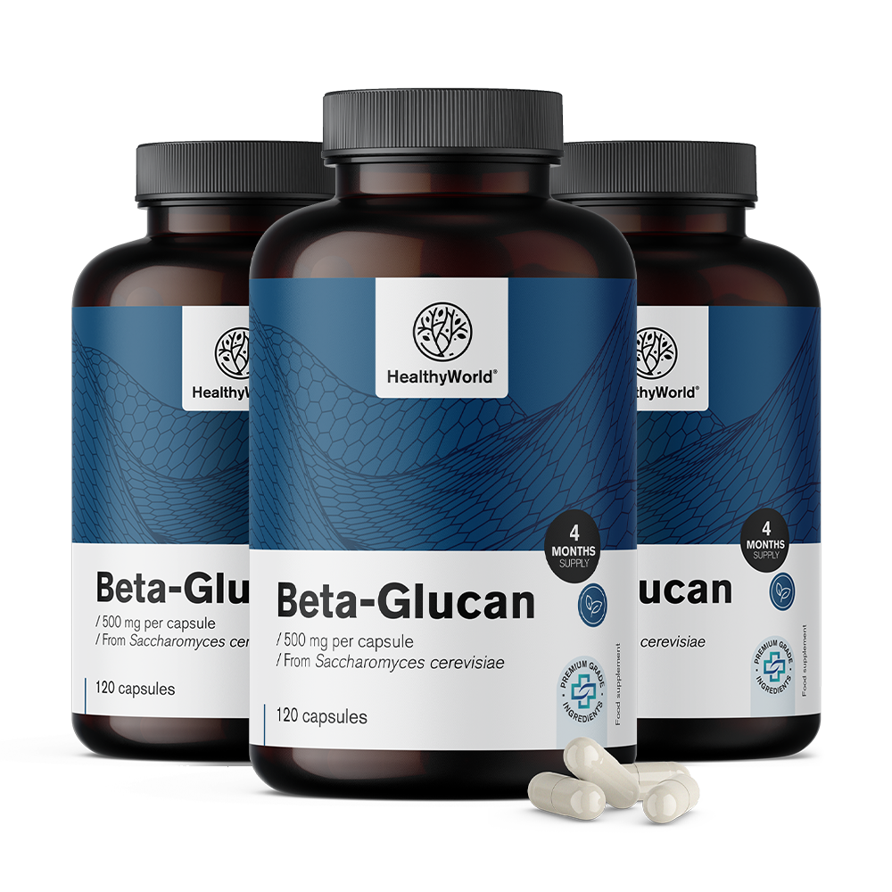 Beta-glucano 500 mg