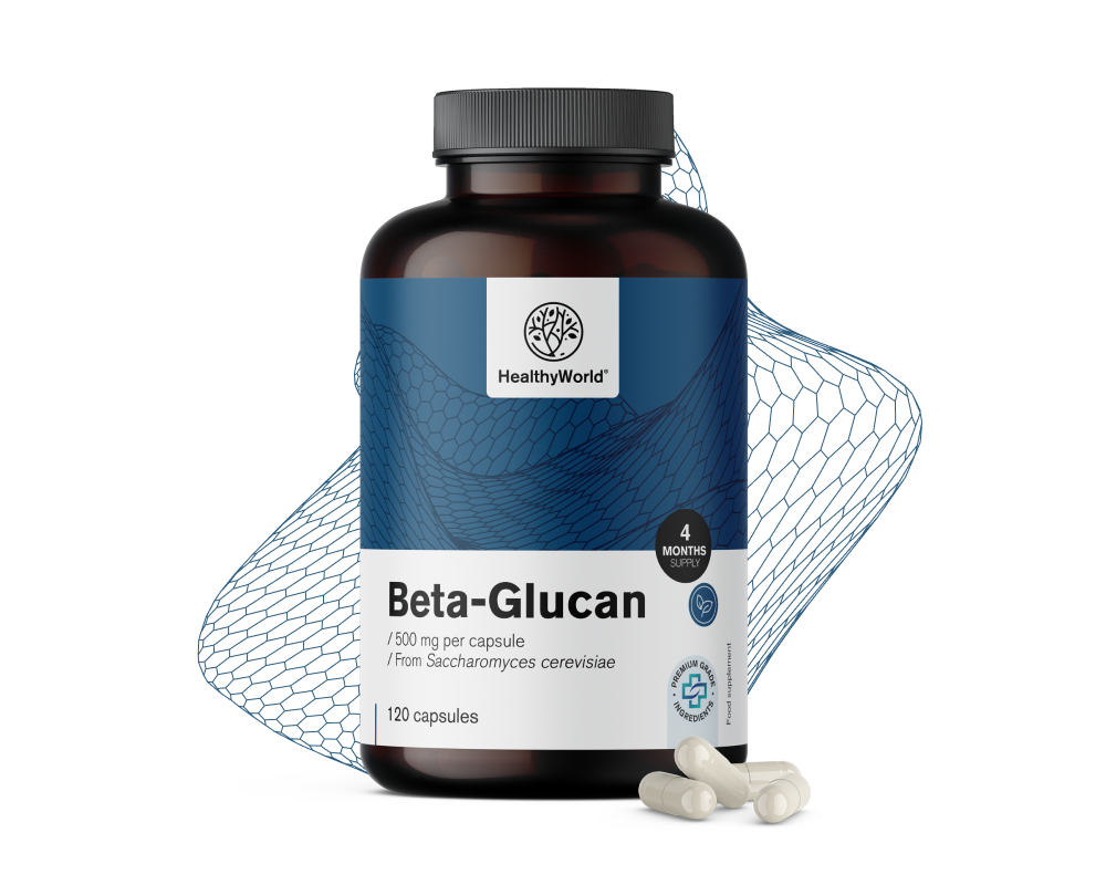 Beta-glucano 500&nbsp;mg