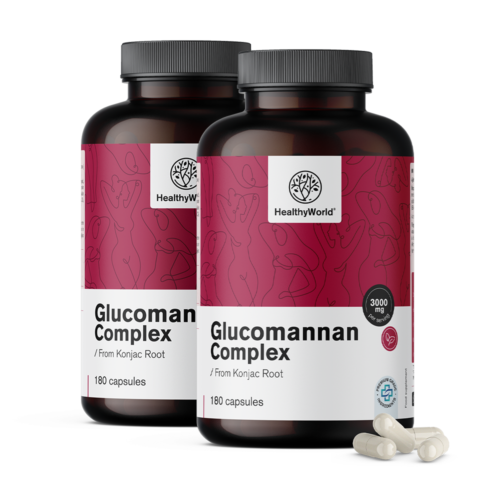 Complexo de Glucomanano 3000 mg