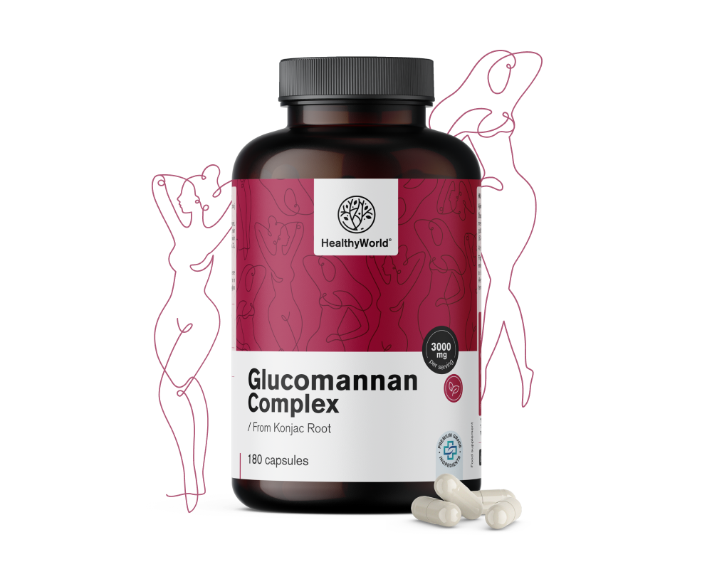 Complexo de Glucomanano 3000&nbsp;mg