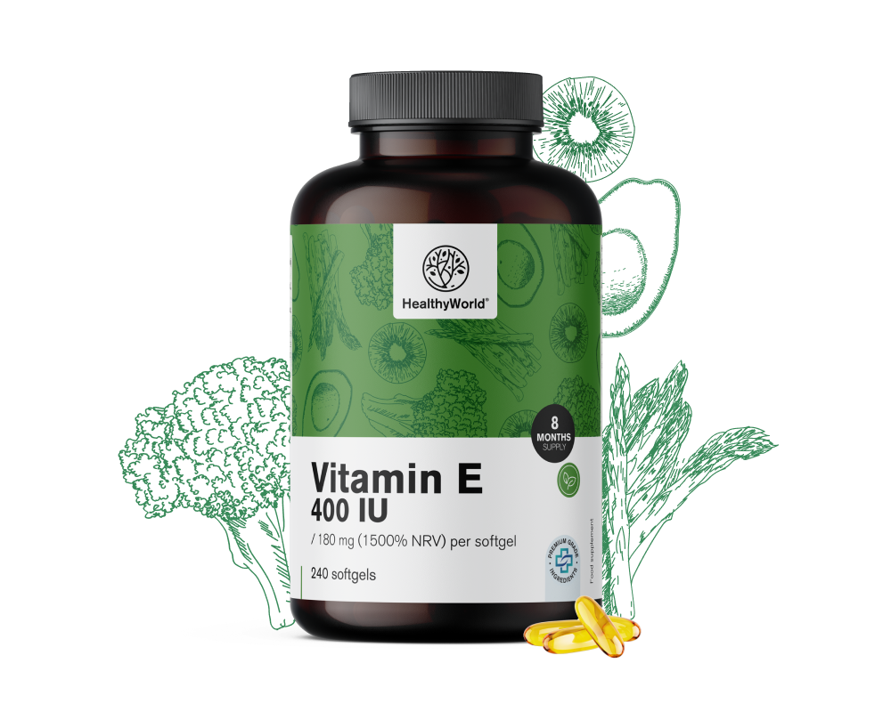 Vitamina E 400&nbsp;UI