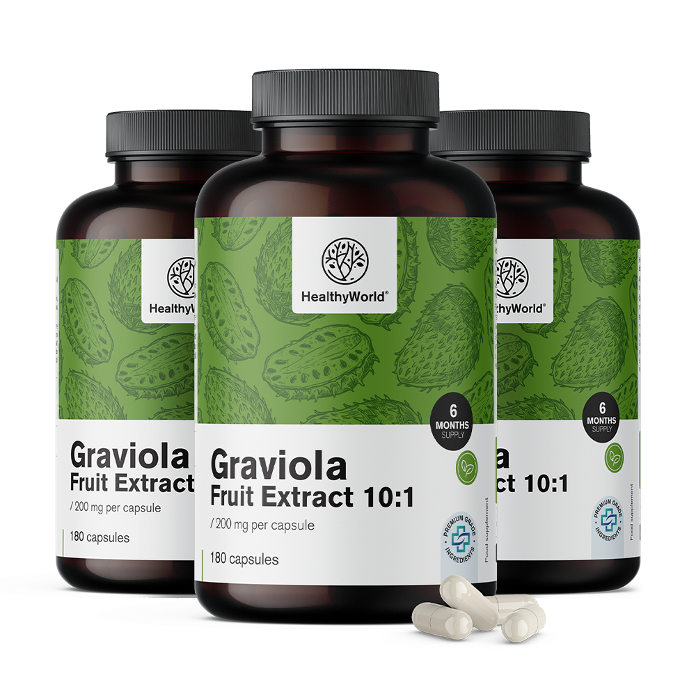 Graviola 200 mg – extrato 10:1