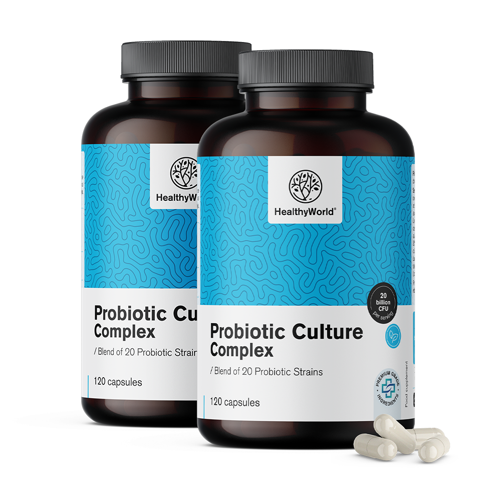 Cultura probiótica – complexo de culturas microbiológicas