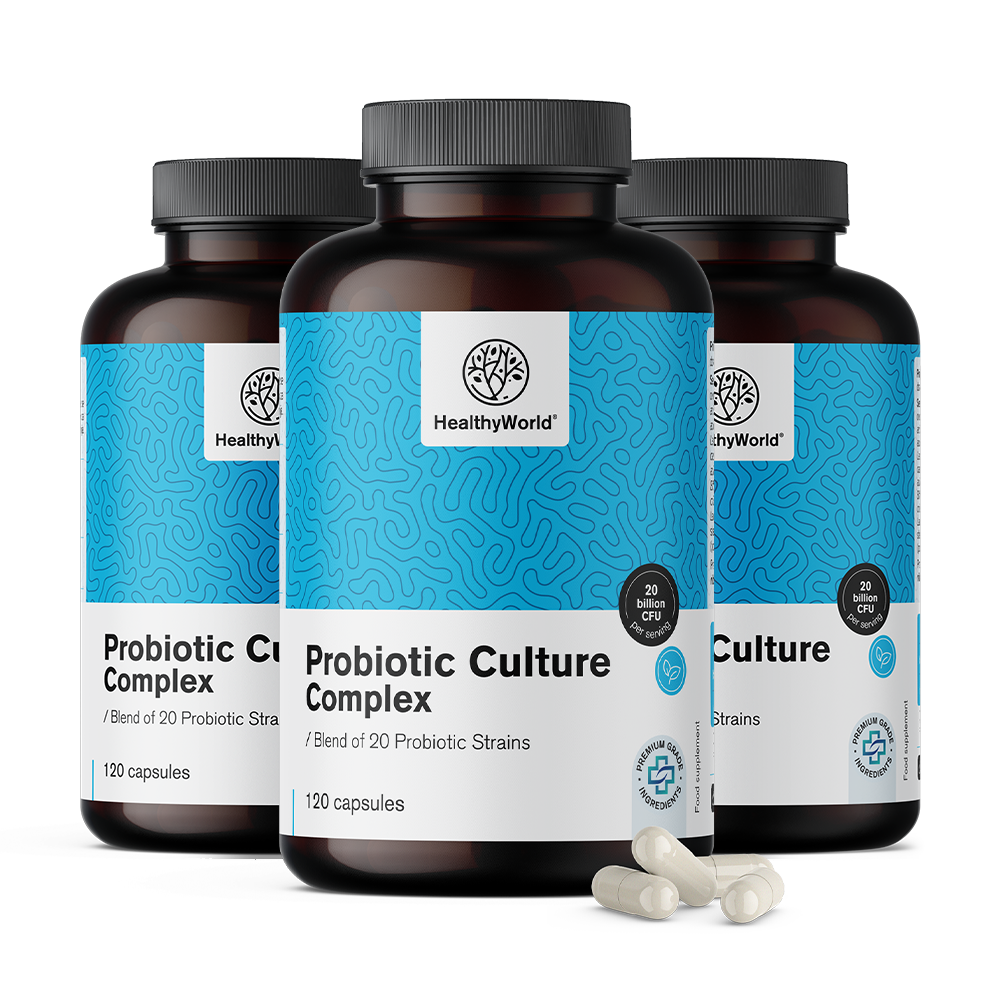 Cultura probiótica – complexo de culturas microbiológicas