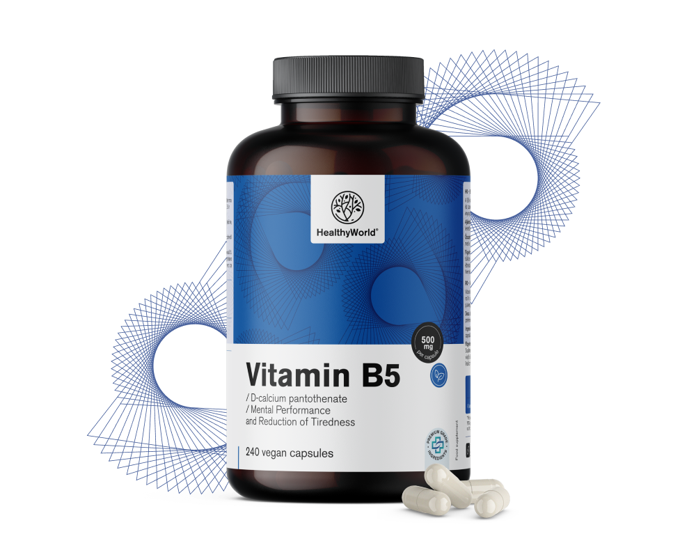 Vitamina B5 500&nbsp;mg