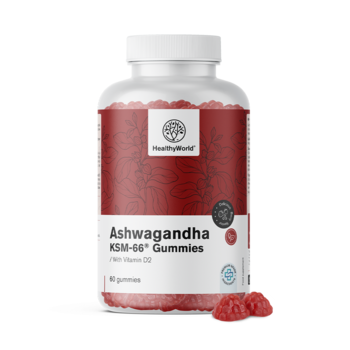 Ashwagandha KSM-66 300 mg, 60 gomas
