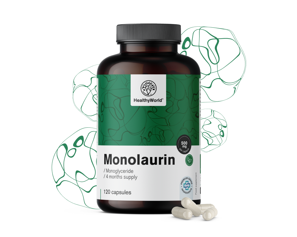 Monolaurina 500&nbsp;mg