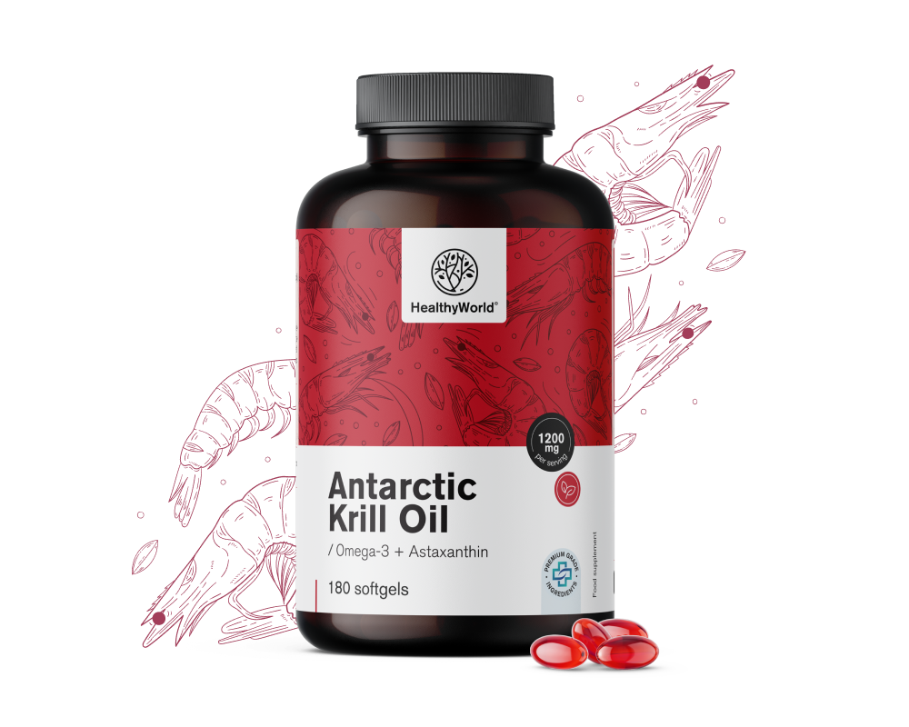 Óleo de krill 1200&nbsp;mg