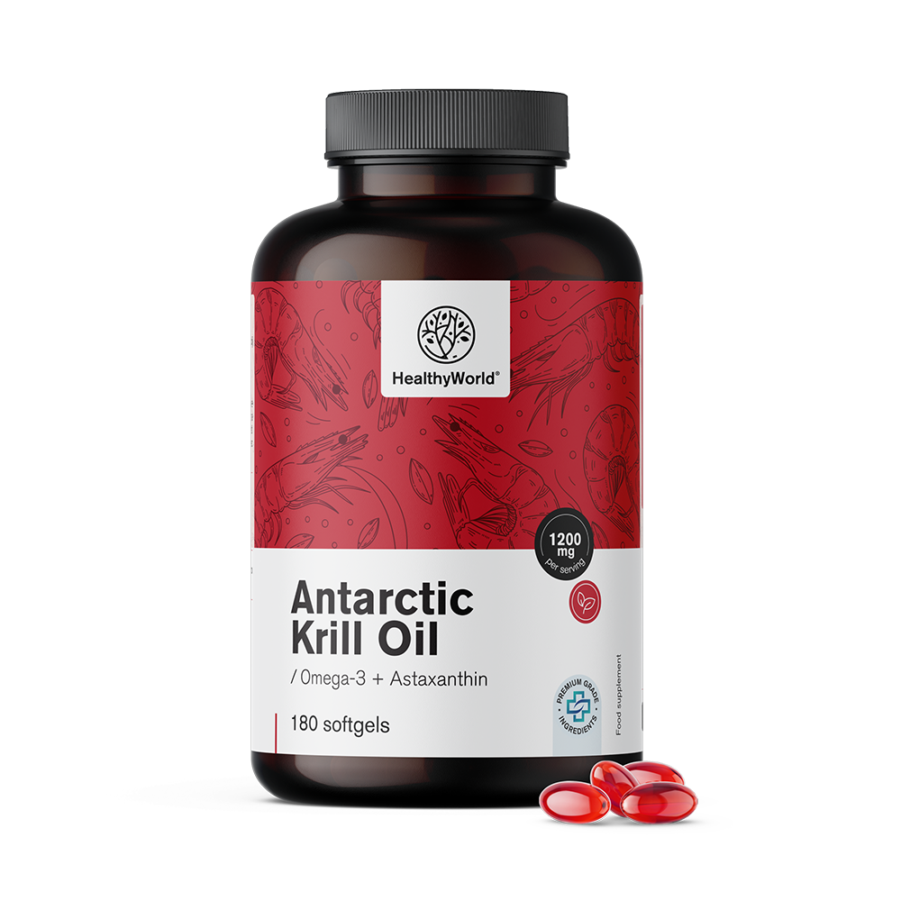 Óleo de krill 1200 mg