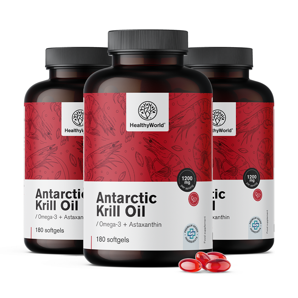 Óleo de krill 1200 mg