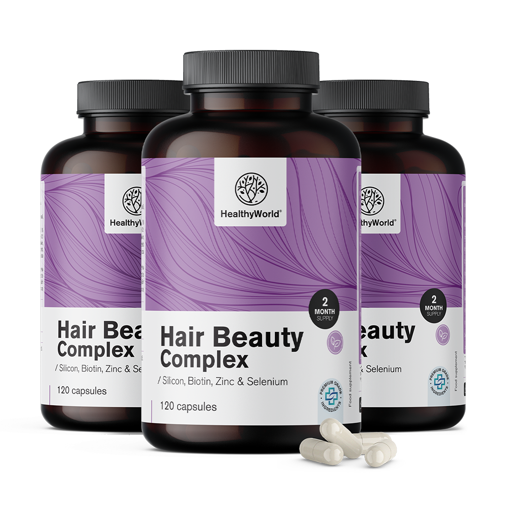 Complexo de Beleza Capilar – Vitaminas e minerais para os cabelos