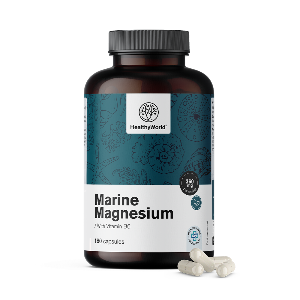 Magnésio marinho 360 mg