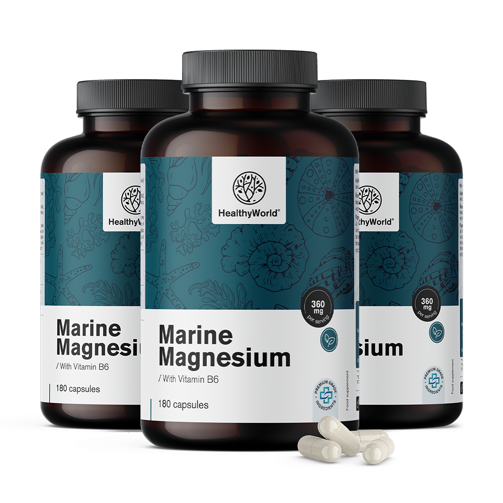 Magnésio marinho 360 mg