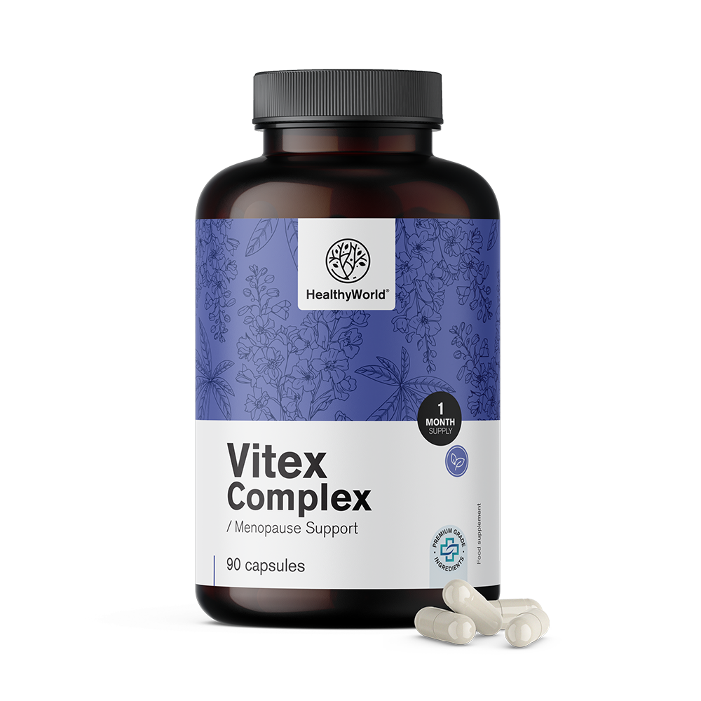 Complexo de 125 mg de cápsulas de cânhamo comum.