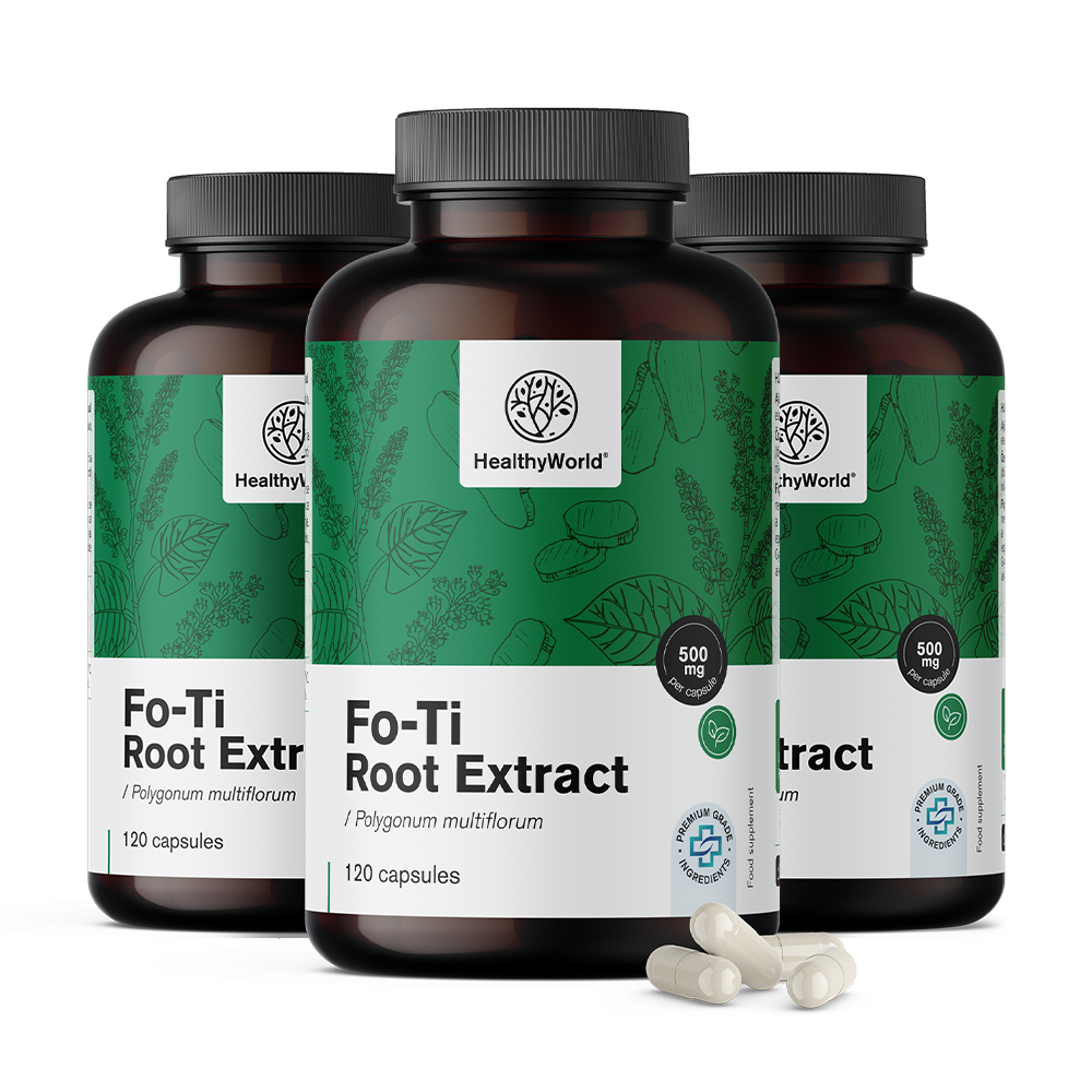 Fo-Ti (He Shou Wu) 500 mg – extrato 10:1