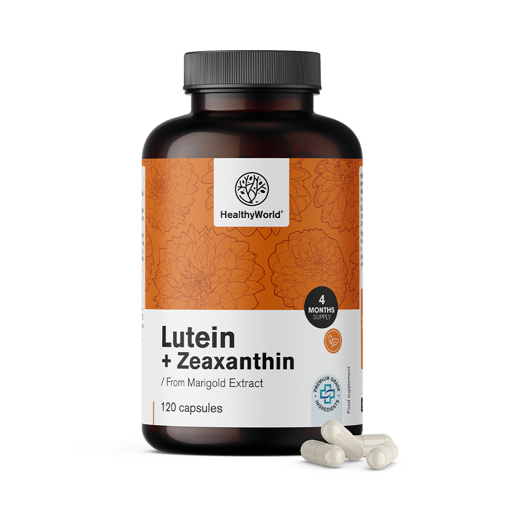 Luteína + Zeaxantina da flor de calêndula amarela