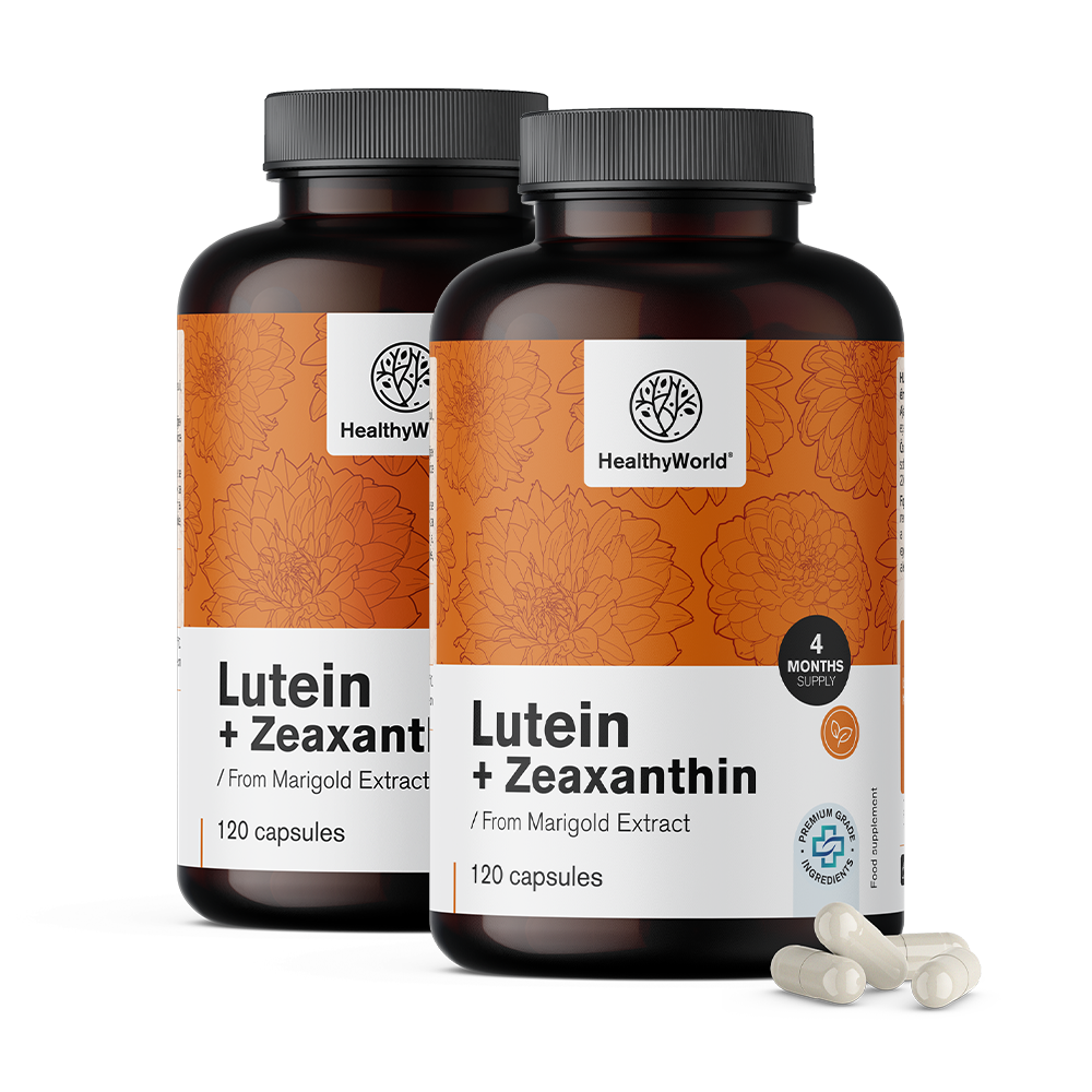 Luteína + Zeaxantina da flor de calêndula amarela